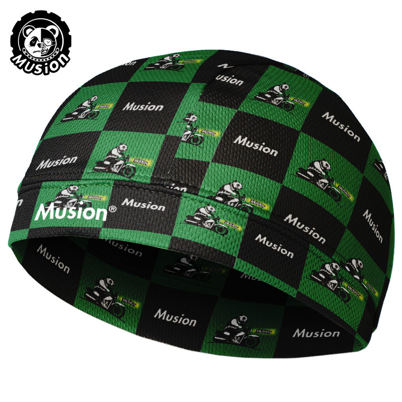 Musion Head Cover Original Design Motorcycle Helmet Inner Cap Sweat-absorbing High stretch Outdoor Sports Cap