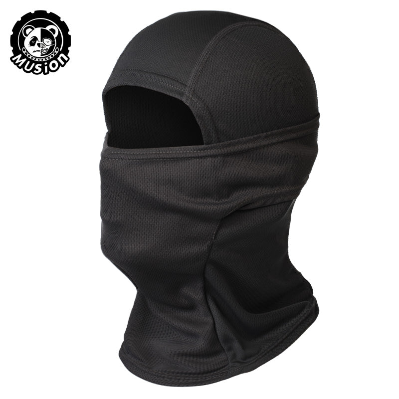 Musion Motorcycle Balaclava Sun Protection Full Face Mask Breathable Mesh Airsoft Mask Balaclava Bicycle Cycling Head Cover Under Helmet