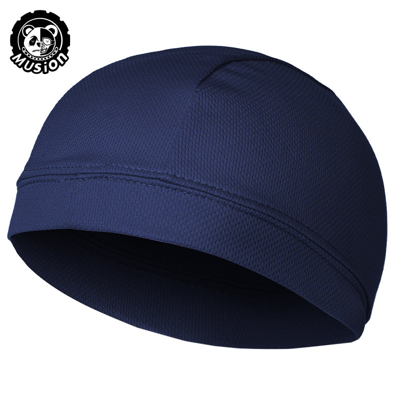 Musion Mesh Helmet Liner Absorb Sweat Skull Cap Quick Dry Running Sport Beanie for Biker