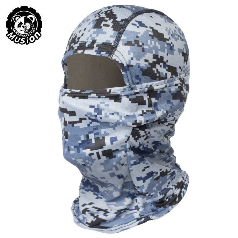 Musion Motorcycle Balaclava Sun Protection Full Face Mask Breathable Mesh Airsoft Mask Balaclava Bicycle Cycling Head Cover Under Helmet
