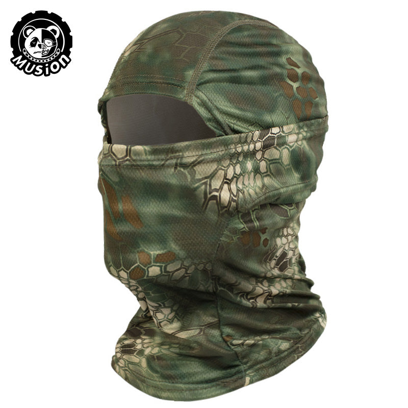 Musion Motorcycle Balaclava Sun Protection Full Face Mask Breathable Mesh Airsoft Mask Balaclava Bicycle Cycling Head Cover Under Helmet