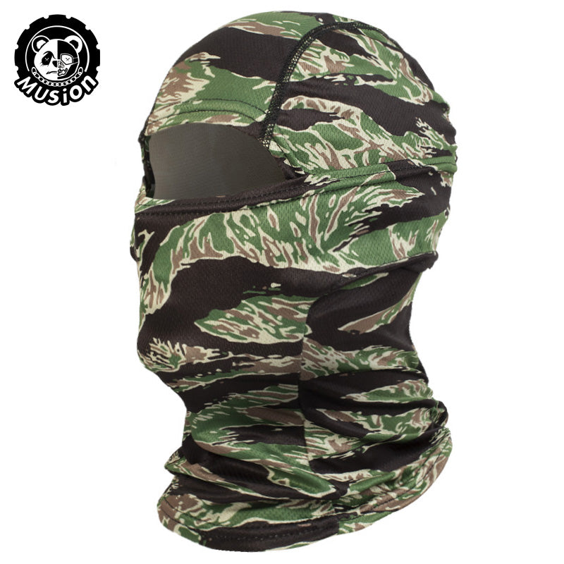 Musion Motorcycle Balaclava Sun Protection Full Face Mask Breathable Mesh Airsoft Mask Balaclava Bicycle Cycling Head Cover Under Helmet